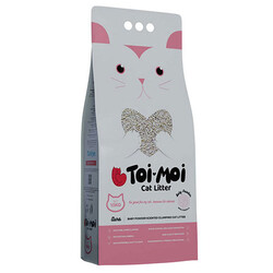 Toi Moi - Toi Moi Aura Cream Bebek Pudrası Sodyum Bentonit Kedi Kumu 10 Lt