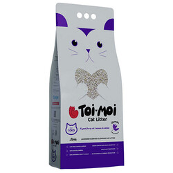 Toi Moi Flora Lavanta Sodyum Bentonit Kedi Kumu 10 Lt - Toi Moi