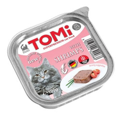Tomi - Tomi Karidesli Pate Kedi Yaş Maması 100 Gr