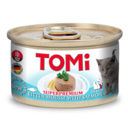 Tomi Kitten Somonlu Tahılsız Yavru Kedi Konservesi 85 Gr - Tomi