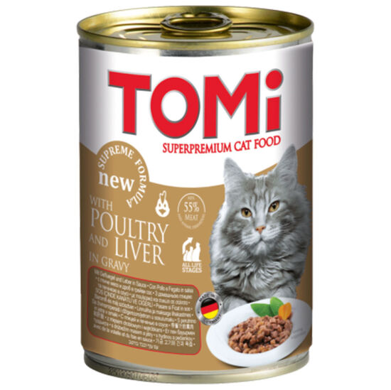 Tomi Kümes Hayvanlı Kedi Konservesi 400 Gr - 1