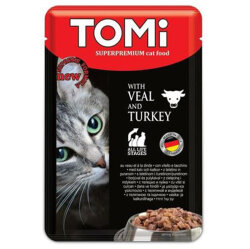 Tomi Pouch Dana Etli ve Hindili Kedi Yaş Maması 100 Gr - Tomi