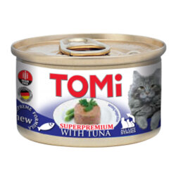 Tomi Ton Balıklı Tahılsız Kedi Konservesi 85 Gr - Tomi