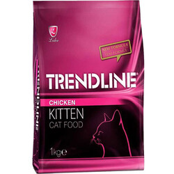 Trendline - Trendline Kitten Tavuk Etli Yavru Kedi Maması 1 Kg
