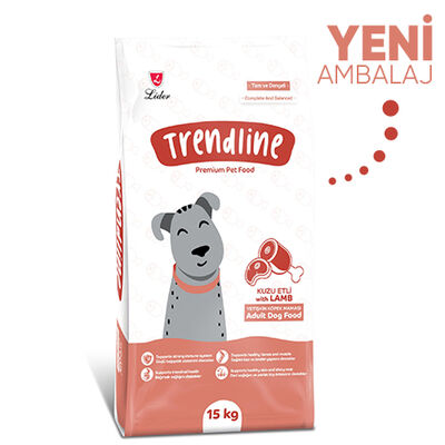 Trendline Kuzu Etli Köpek Maması 15 Kg