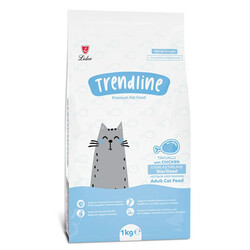 Trendline - Trendline Sterilised Tavuk Etli Kısırlaştırılmış Kedi Maması 1000 Gr (1 Kg)