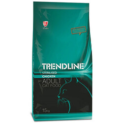 Trendline - Trendline Sterilised Tavuk Etli Kısırlaştırılmış Kedi Maması 15 Kg