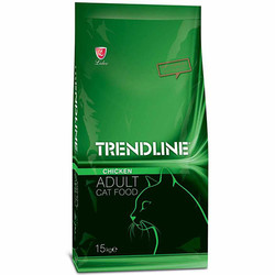 Trendline - Trendline Tavuklu Yetişkin Kedi Maması 15 Kg