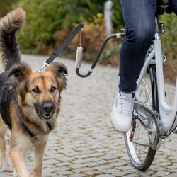 Trixie Bisiklet İçin Köpek Yürütme Aparatı, U Şeklinde, M-XL Köpek Irkları İçin - Thumbnail