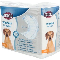 Trixie - Trixie Erkek Köpek Pedi, L - XL, 60 - 80 cm - 12 Adet