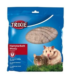 Trixie - Trixie Hamster Yünlü Yatağı 100 Gr (Kahverengi)