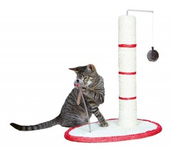 Trixie Hasır Kedi Tırmalaması 7 x 50 Cm (Oyuncaklı) - Thumbnail