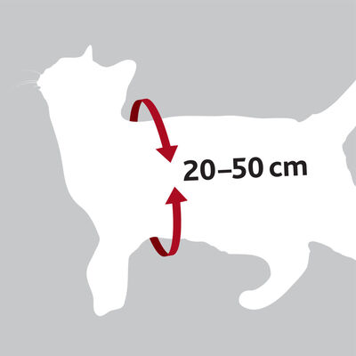 Trixie Kedi Araba Emniyet Kemeri Kırmızı 20 x 50 Cm - 15 Mm