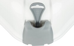 Trixie Kedi Kapalı Köşe Tuvaleti, Küreği İle, 60x43x52cm, Açık Gri/Granit - Thumbnail