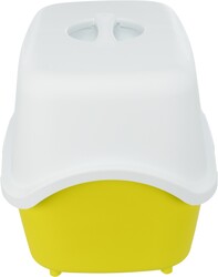 Trixie Kedi Kapalı Tuvaleti, 40x40x56cm, Lime Sarı/Beyaz - Thumbnail