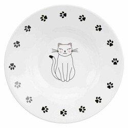 Trixie Kedi & Köpek Seramik Mama Ve Su Kabı Beyaz 200 Ml - 15 Cm - Thumbnail