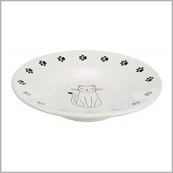 Trixie - Trixie Kedi & Köpek Seramik Mama Ve Su Kabı Beyaz 200 Ml - 15 Cm Trixie - Trixie Kedi & Köpek Seramik Mama Ve Su Kabı Beyaz 200 Ml - 15 Cm