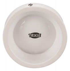 Trixie Kedi Mama ve Su Kabı Yükseltilmiş Ergonomik Seramik 0,15 lt / 13 cm Beyaz - Thumbnail