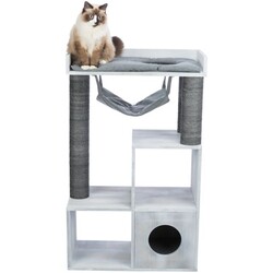 Trixie Kedi Oyun Evi ve Tırmalama Tahtası, 72x110x38cm, Gri - Trixie