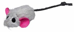 Trixie - Trixie Kedi Oyuncağı Kedi Otlu Peluş Fare 5 cm 6 Adet