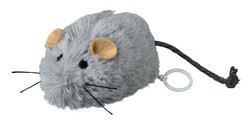 Trixie Kedi Oyuncağı, Peluş Titreşimli Fare 8 cm - Trixie