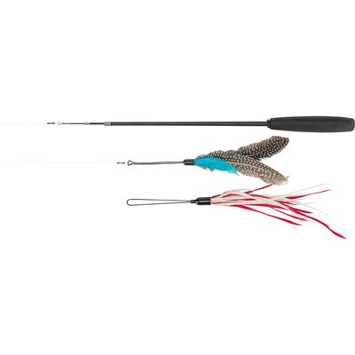 Trixie Kedi Oltası İki Oyuncaklı Teleskopik Oynatma Oltası 40 - 98 Cm Trixie Kedi Oltası İki Oyuncaklı Teleskopik Oynatma Oltası 40 - 98 Cm