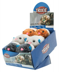 Trixie - Trixie Kedi Wriggle Titreşimli Peluş Kedi Oyuncağı 8 cm Trixie - Trixie Kedi Wriggle Titreşimli Peluş Kedi Oyuncağı 8 cm