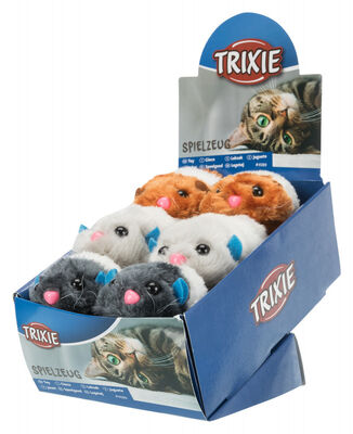 Trixie Kedi Wriggle Titreşimli Peluş Kedi Oyuncağı 8 cm Trixie Kedi Wriggle Titreşimli Peluş Kedi Oyuncağı 8 cm