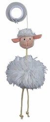 Trixie Kedi Peluş Oyuncak Elastik İpli Koyun 20 cm - Trixie