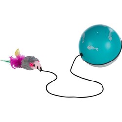 Trixie - Trixie Kedi Pilli Turbino Topu Ve Fare Oyuncağı 9 cm