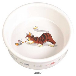 Trixie - Trixie Kedi Seramik Mama Su Kabı 0,2 Lt / 11 cm