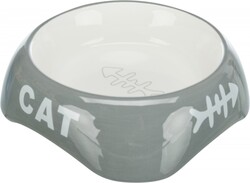 Trixie - Trixie Kedi Seramik Mama & Su Kabı, 200 ml / 13 cm