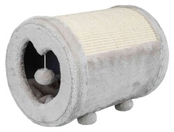 Trixie Kedi Tırmalama ve Oyun Evi, ø27×39cm, Gri - Trixie