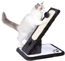 Trixie - Trixie Kedi Tırmalama ve Oyun Tahtası, 42cm, Siyah/Krem