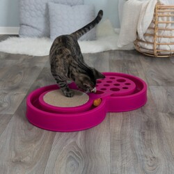 Trixie Kedi Tırmalama Ve Oyuncak 60 cm x 33 cm (Pembe) - Thumbnail