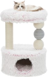 Trixie Kedi Tırmalama ve Yatağı, 73cm, Beyaz/Pembe - Thumbnail
