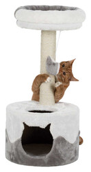 Trixie - Trixie Kedi Tırmalaması ve Evi 71 Cm Beyaz / Gri