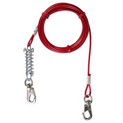 Trixie Köpek Bahçe Bağlama Çelik Halatı 8 Mt - Trixie