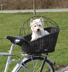 Trixie - Trixie Köpek Bisiklet Sepeti 35 x 49 x 55 Cm Siyah