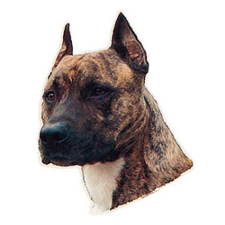 Trixie - Trixie Köpek Çıkartması St-Stafford Terrier (1 Adet)