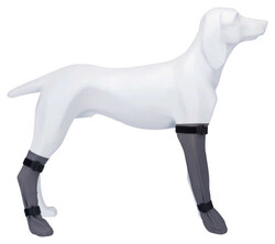 Trixie Köpek Çorabı, Su Geçirmez, M: 8 cm / 35 cm Gri (1 Adet) - Thumbnail