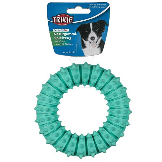 Trixie Köpek Diş Bakım Halka Oyuncağı 12 cm - 1