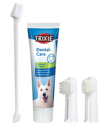 Trixie - Trixie Köpek Diş Bakım Seti (Nane Aromalı)