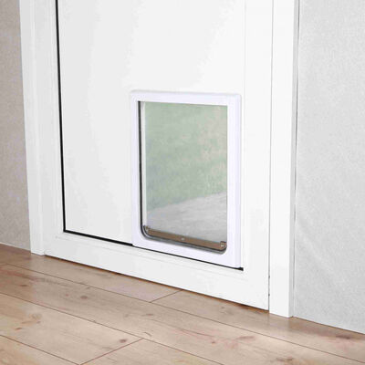 Trixie Köpek Kapısı M - XL 2 Yönlü Kilitleme Beyaz