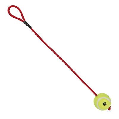 Trixie Köpek Oyuncağı, İpli Tenis Topu 6 cm / 50 cm