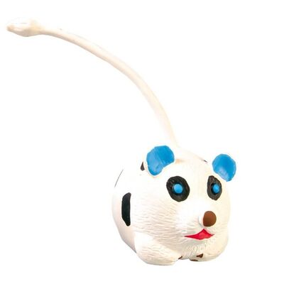 Trixie Köpek Oyuncağı, Kuyruklu Latex Hayvanlar 6 cm