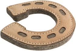 Trixie Köpek Oyuncak, At Nalı, Deri/Yün, 15cm - Trixie