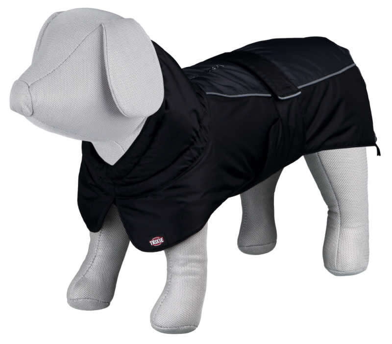Trixie Köpek Paltosu Small 40 Cm Siyah/Gri Köpek Kıyafetleri Trixie