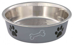 Trixie - Trixie Köpek Paslanmaz Mama Ve Su Kabı 0.75 Lt / 17 cm