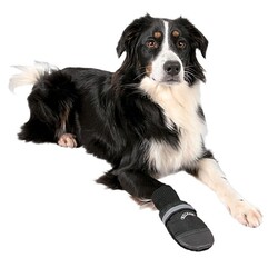 Trixie Köpek Patiği Yumuşak 2 Adet XL Siyah - Thumbnail